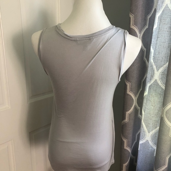 Grey Cross Bottom Top - Picture 3 of 3